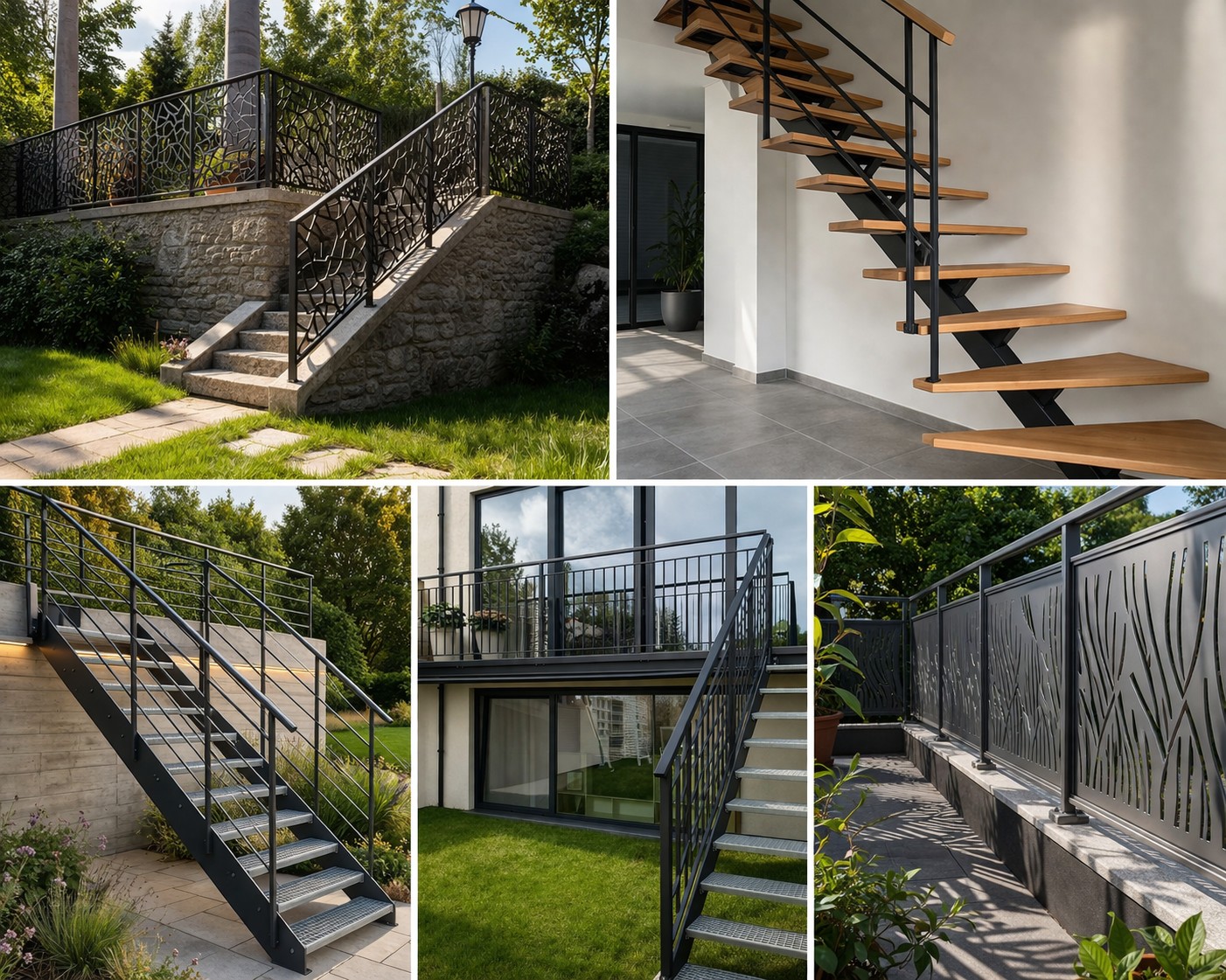 Escaliers métalliques