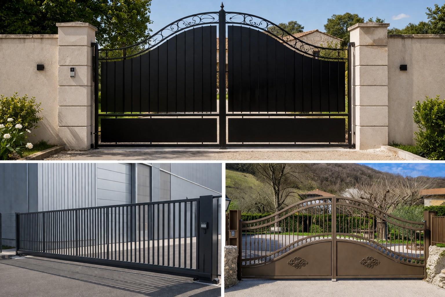 Portails métalliques
